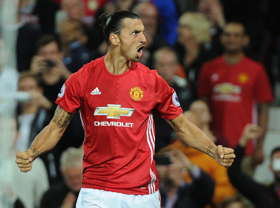  Zlatan Ibrahimovic has got his Manchester United career off to a blistering start