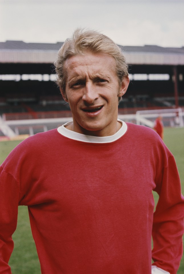  Denis Law is one famous face to play for both Manchester United and City