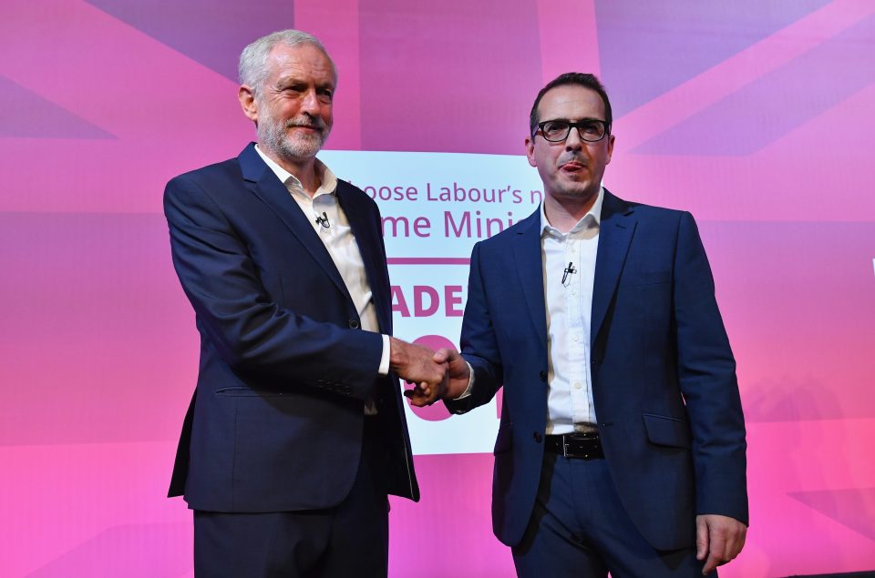 Jeremy Corbyn and Owen Smith