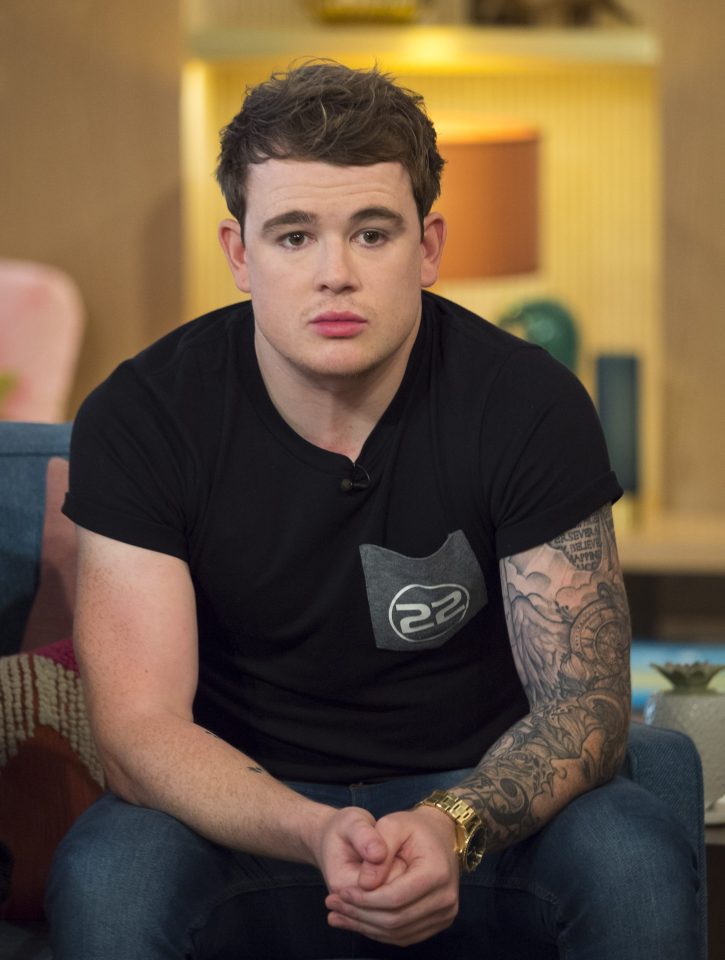  Eoghan's swapped the baby face and blond hair for a tougher, tattooed look