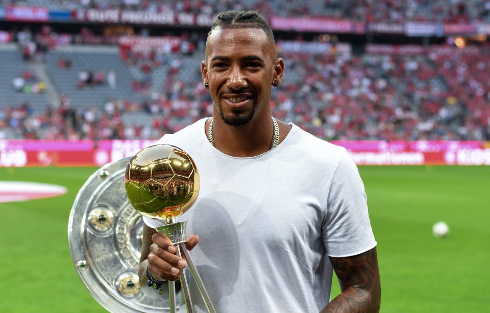  Jerome Boateng, who was last season's German Footballer of the Year, has added some more body art