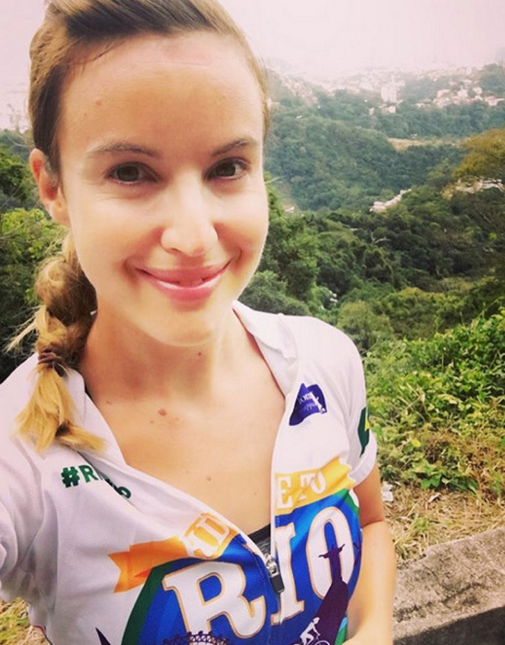  She contracted malaria after a 3,000 mile cycle ride to Rio to raise money for a cancer charity