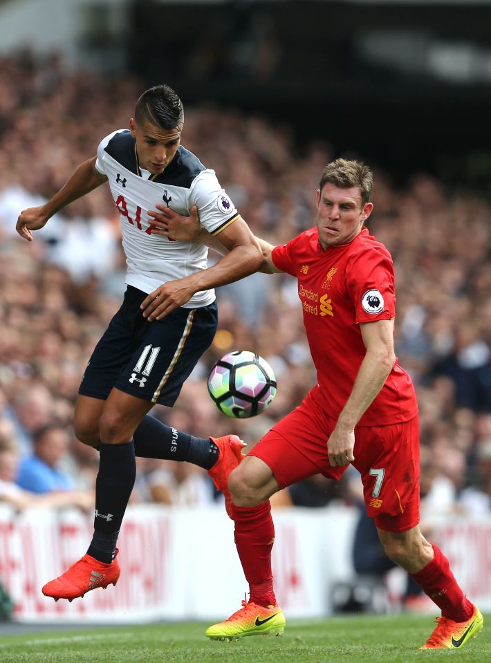 James Milner is playing at left-back as Liverpool failed to bring in a new player for that position