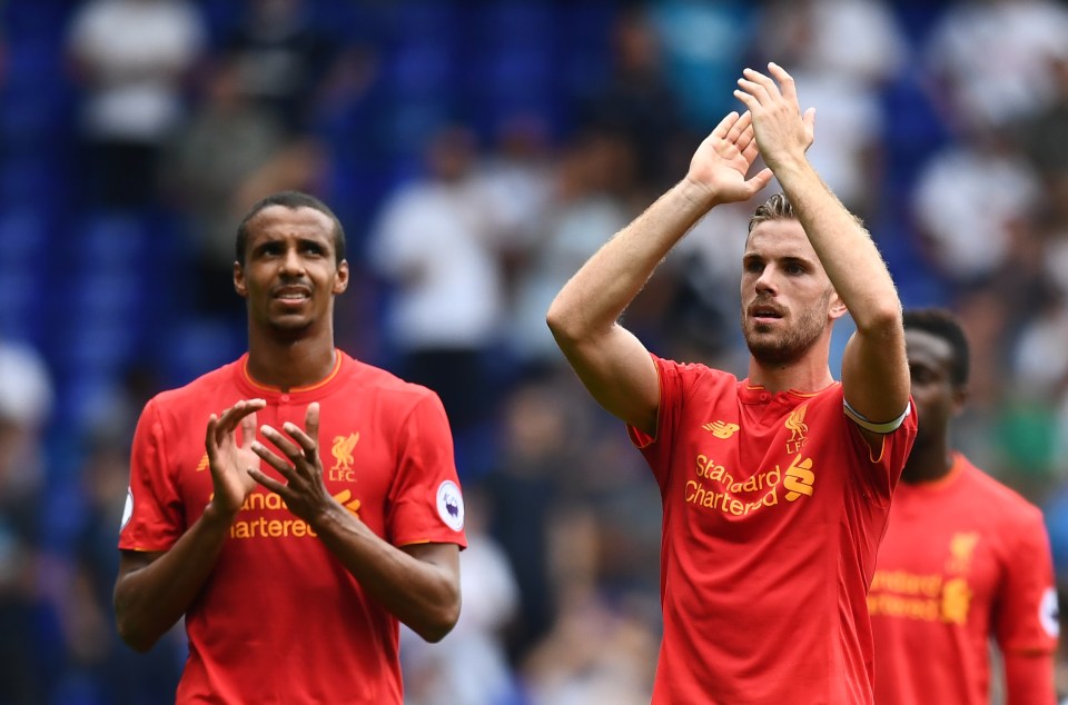  Joel Matip was part of the Liverpool side which thumped Leicester 4-1