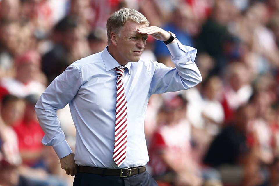  David Moyes will be on the look-out for new players to strengthen his squad at Sunderland