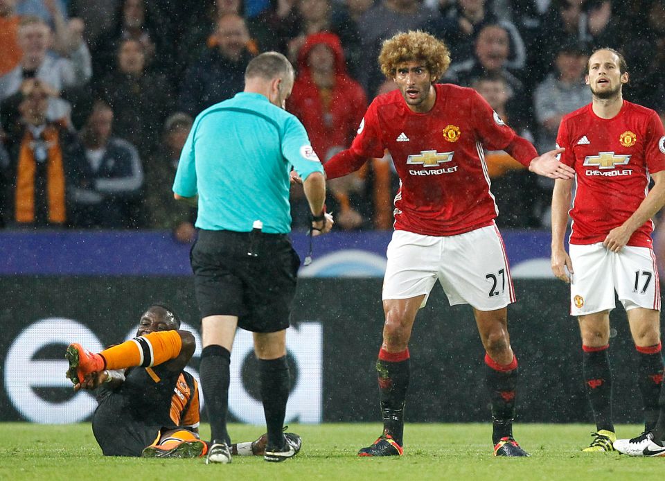  Maroune Fellaini thinks Saturday's Old Trafford clash will be too close to call