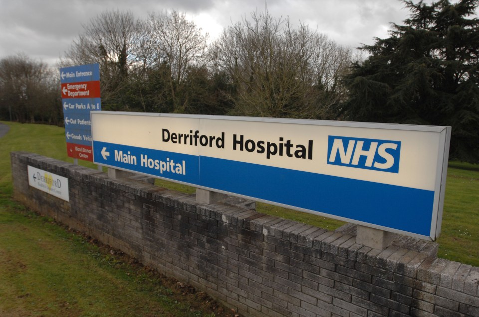 Derriord Hospital in Plymouth,Devon,Uk