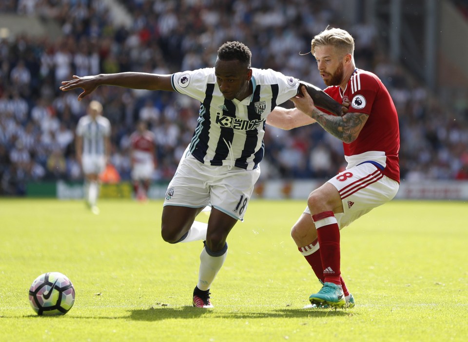  Saido Berahino may return to full fitness for West Brom