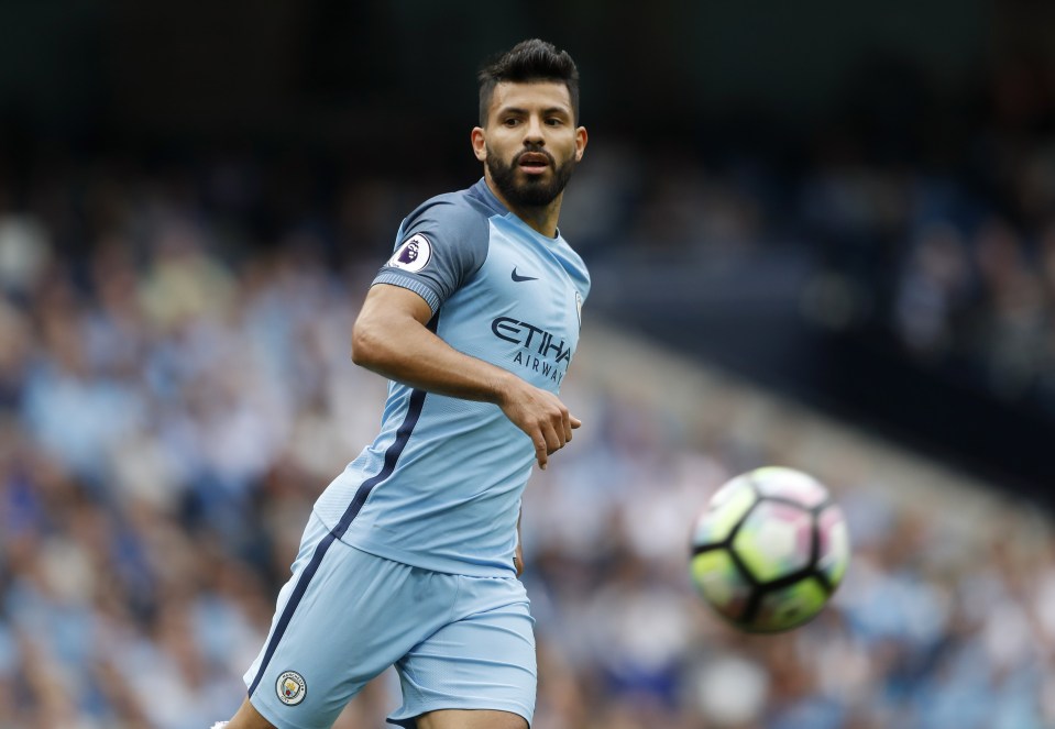  Sergio Aguero will miss the Manchester derby through suspension