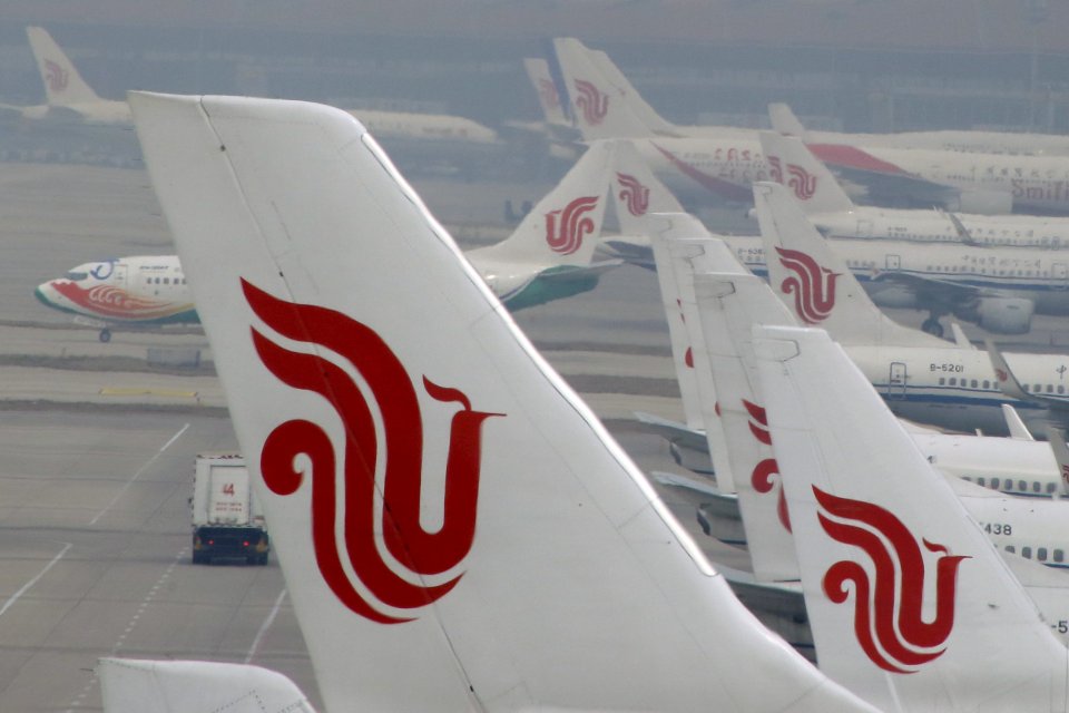  Air China flies two services a day to the capital