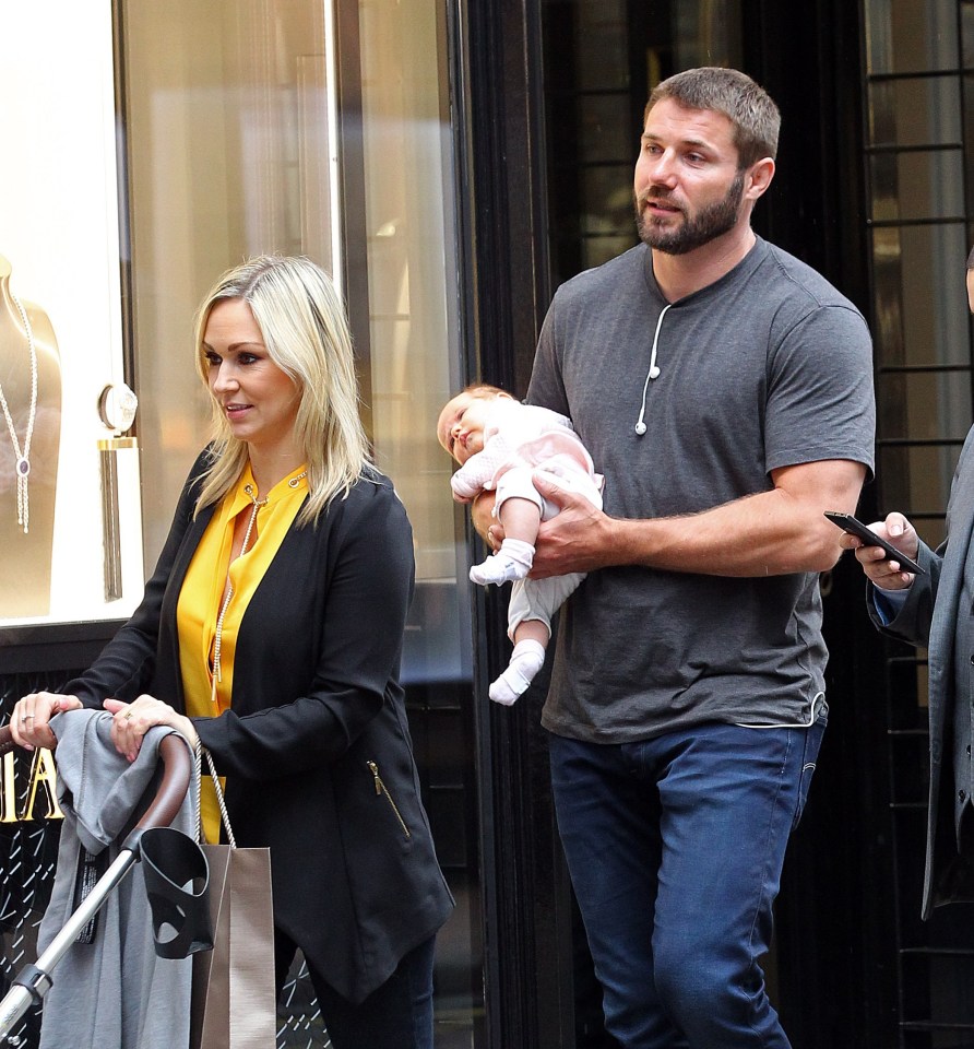 Kristina welcomed her first child with boyfriend Ben Cohen in June