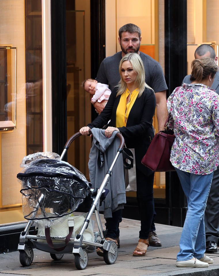 Kristina Rihanoff has opened up about her 'difficult' first few weeks as a new mum