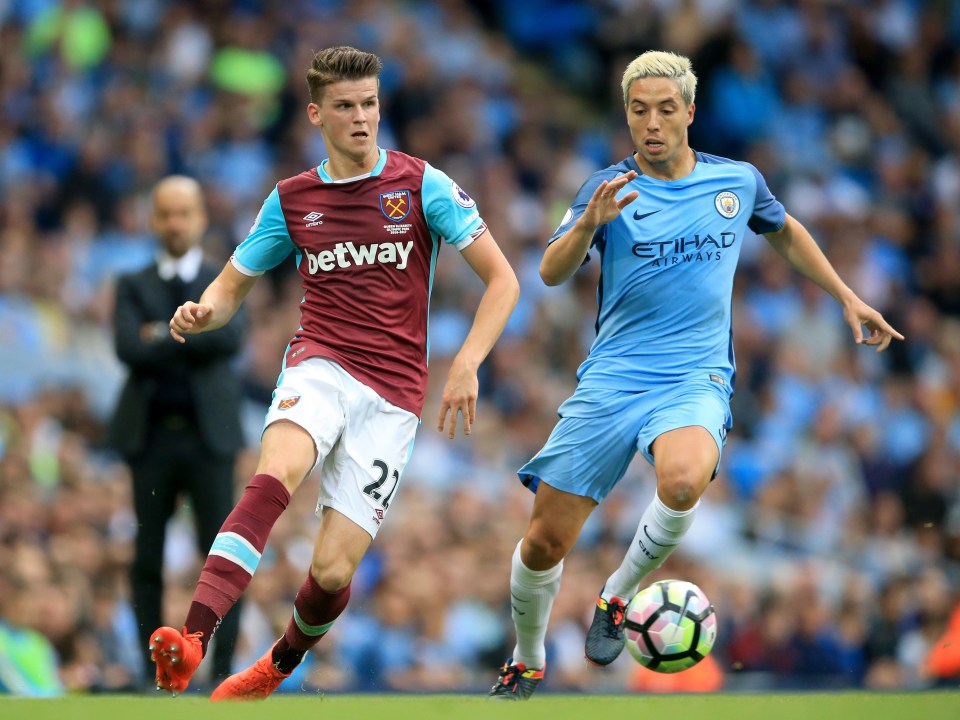  Sam Byram has failed to nail down a starting spot at West Ham despite club's struggles