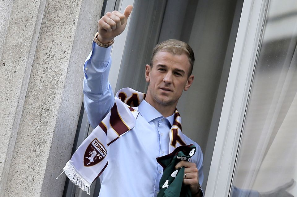 Joe Hart has joined Torino on a season-long loan after being dropped by Man City