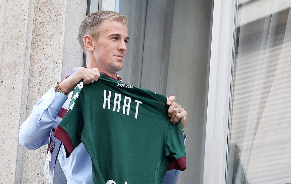  Joe Hart has joined Serie A side Torino on a season-long loan