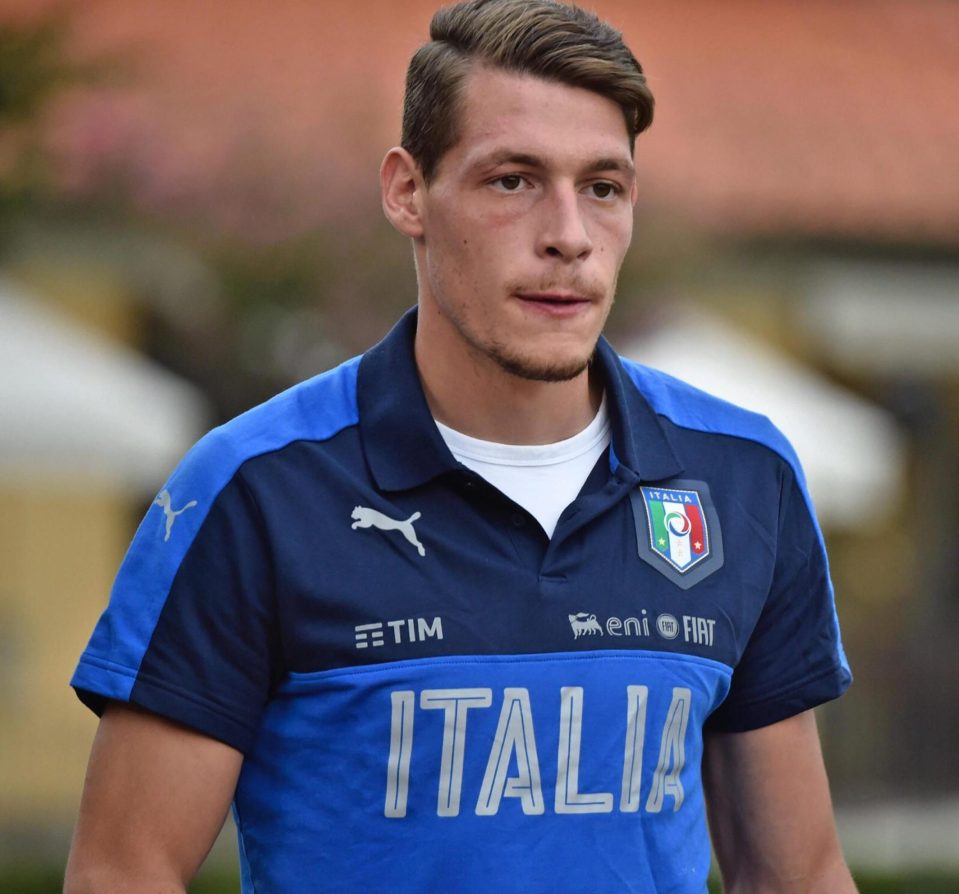  Andrea Belotti made his international senior debut in 3-1  loss at home to France in September