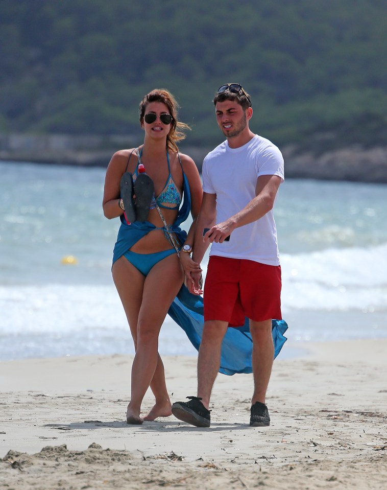 Ferne and Arthur have been on a number of holidays together including Ibiza and Marbella this summer