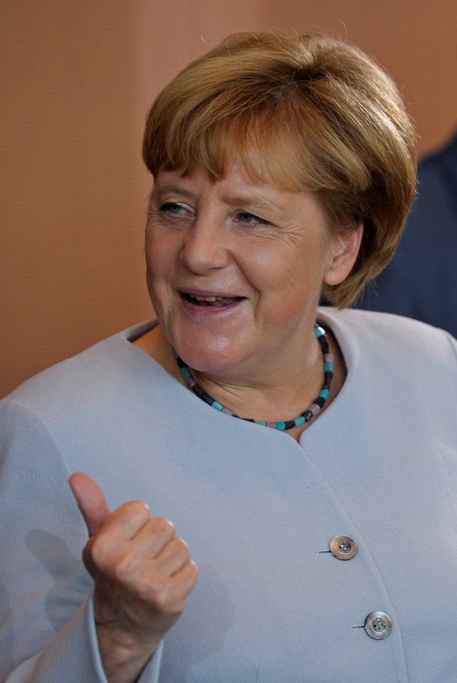  Angela Merkel's decision to allow one million refugees has left many Germans angry