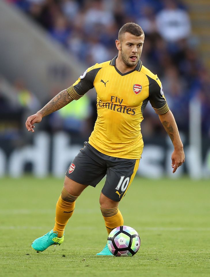 Jack Wilshere needs game time to build up his match fitness after two years out