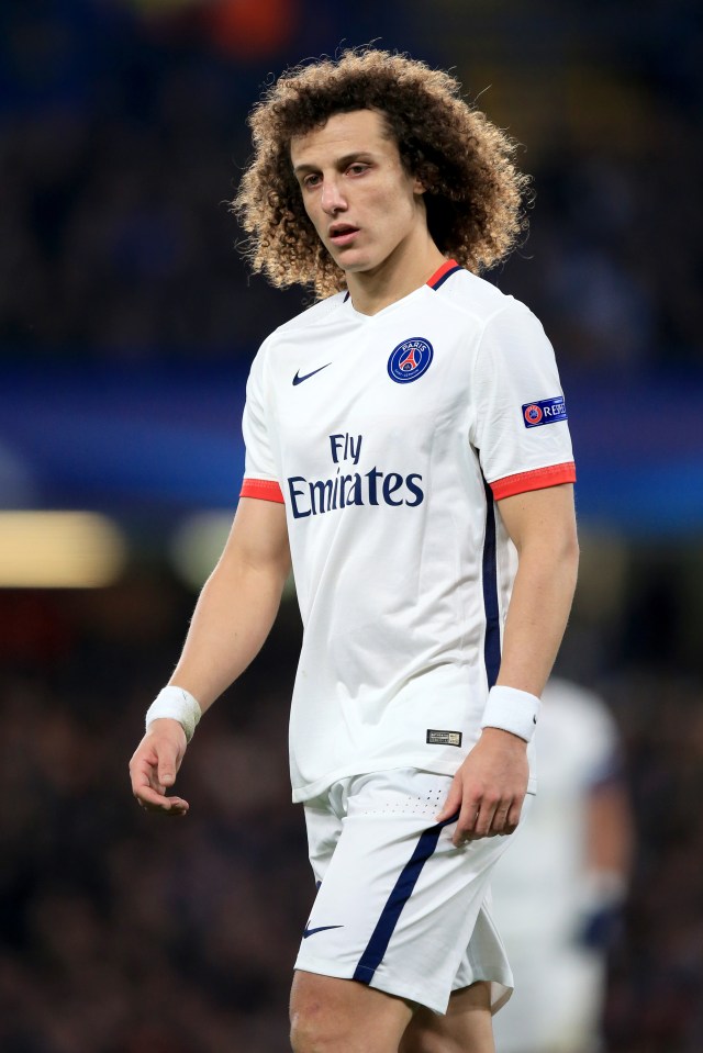 David Luiz was far from the first choice defender Chelsea boss Antonio Conte had been chasing this summer