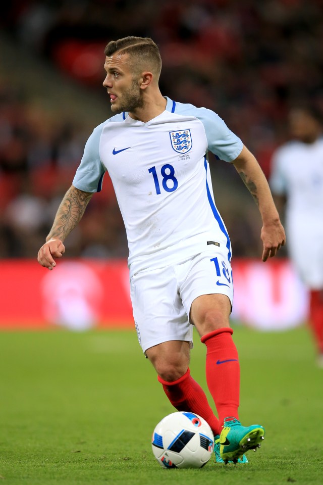  Jack Wilshere was dropped by new England boss Sam Allardyce