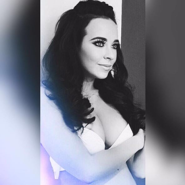  Stephanie Davis shared this stunning black and white shot