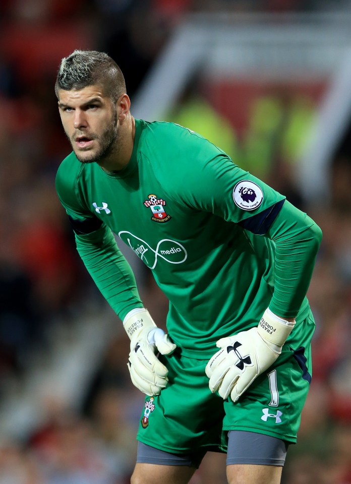  Fraser Forster has been brilliant since becoming Southampton's No1