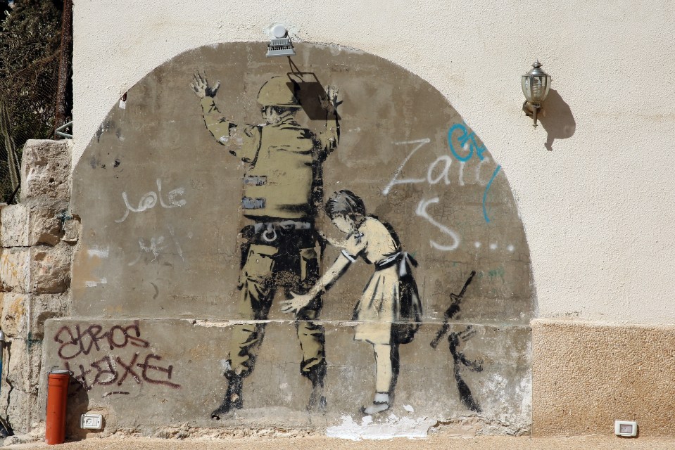  Craig Williams cross-referenced Massive Attack's tour dates with the emergence of new Banksy works around around the globe