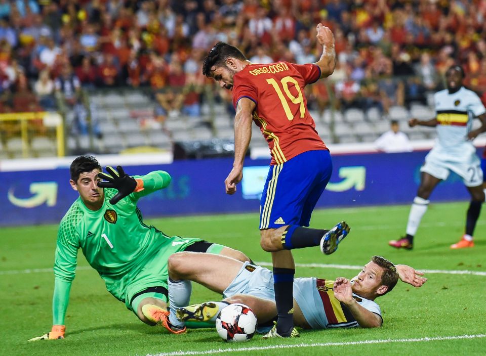  Costa claims it was his best performance in a Spain shirt