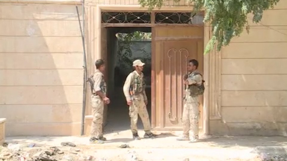  Rebel forces discovered the well hidden prison after liberating Manbij from ISIS