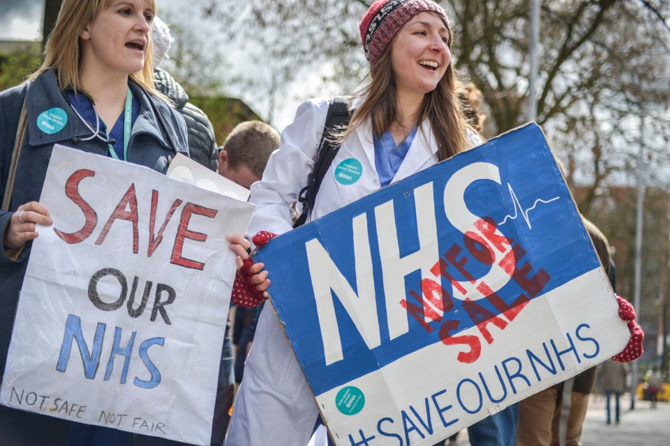  Wacky...junior doctors are fighting for the sake of fighting