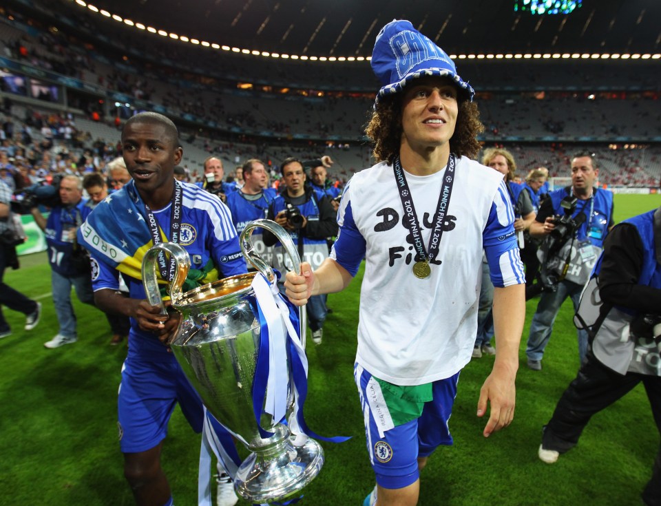 David Luiz excelled in the 2012 Champions league final in Munich