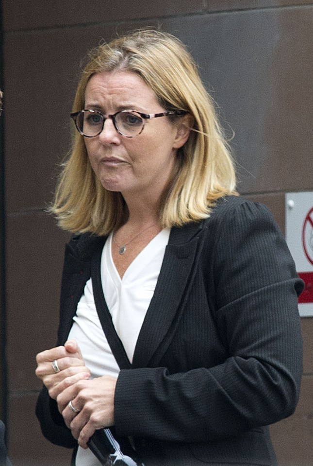  Steele had accused his wife Linzi (pictured) of having an affair