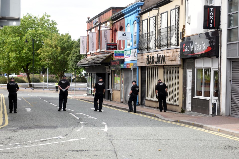  The doorman was pronounced dead in a hospital after being found in a car park with stab wounds to his neck