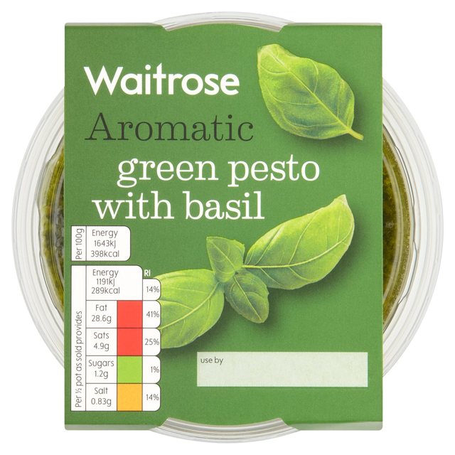 Pesto - tasty but ineffective