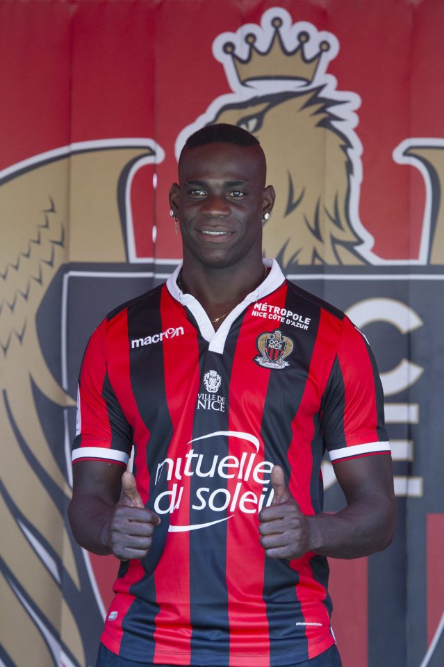  Mario Balotelli completed his move to Ligue 1 side Nice earlier this week