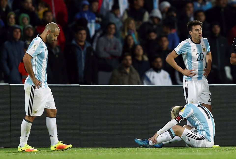  Lionel Messi missed Argentina's trip to Venezuela