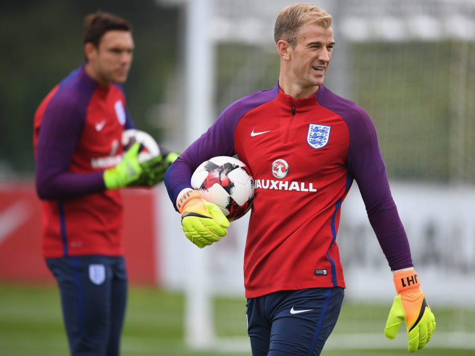  Torino loan star Hart looked like he had never been away during training