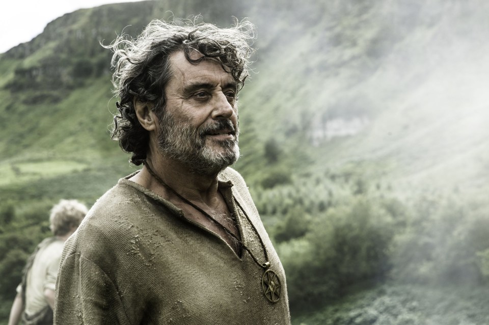 Ian McShane upset fans when he referred to the show as "only t**s and dragons" 