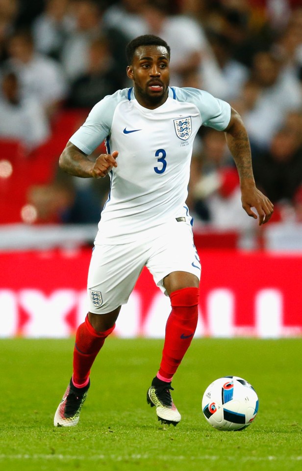  Danny Rose will win his eighth England cap against Slovakia on Sunday