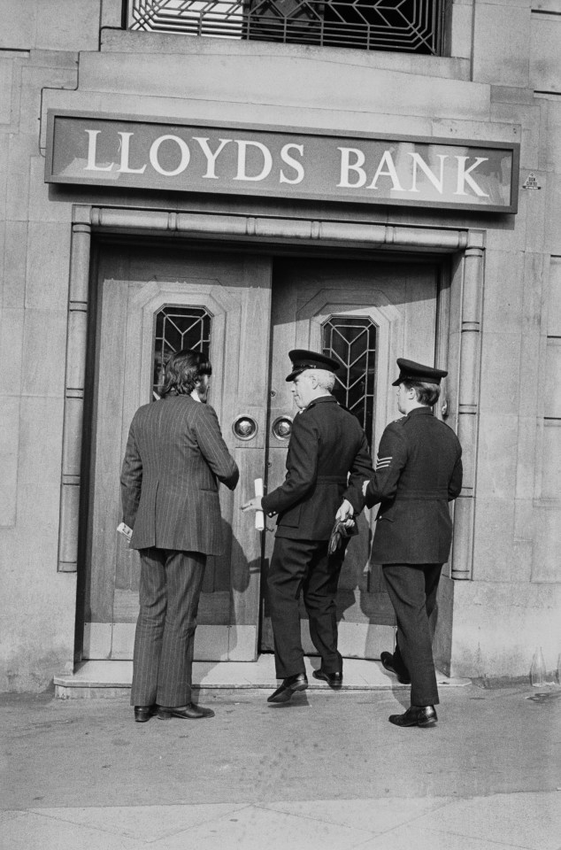 The Lloyds Bank was robbed in 1971 with Reader believed to be the mastermind behind the robbery 