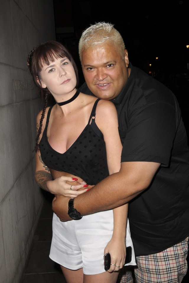 FAMEFLYNET - Exclusive: CBBs Heavy D Takes His New Girlfriend Bryony Anne Harris Out In London