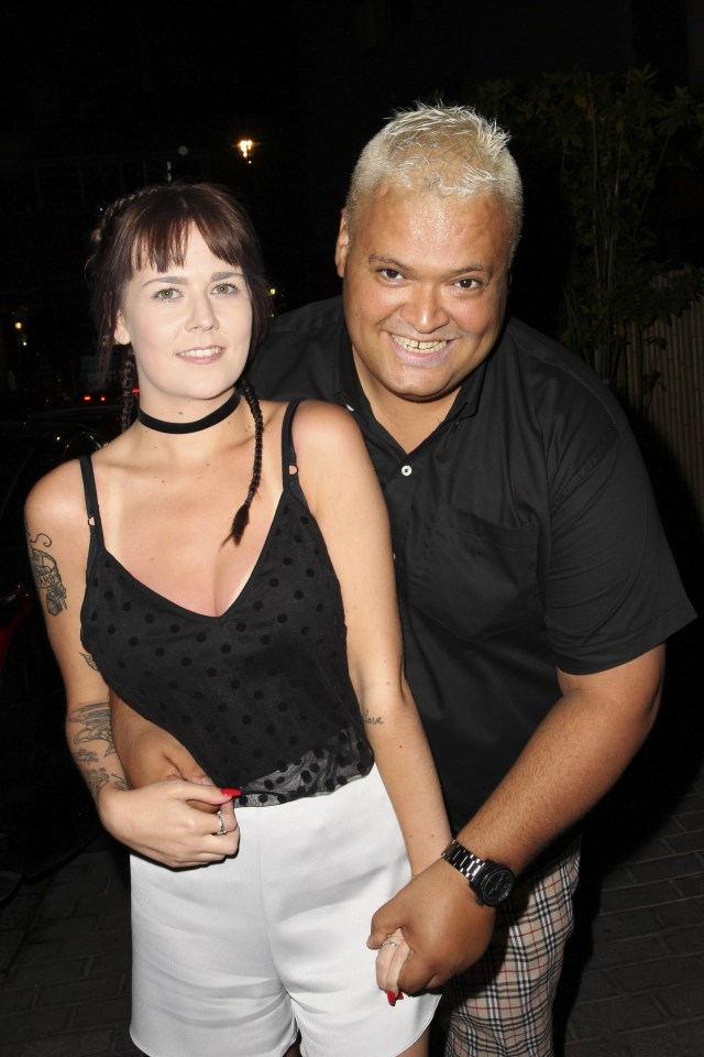 FAMEFLYNET - Exclusive: CBBs Heavy D Takes His New Girlfriend Bryony Anne Harris Out In London