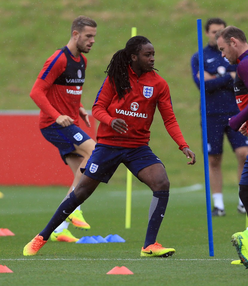  Tafari Moore trained alongside the likes of Wayne Rooney at St. Georges Park