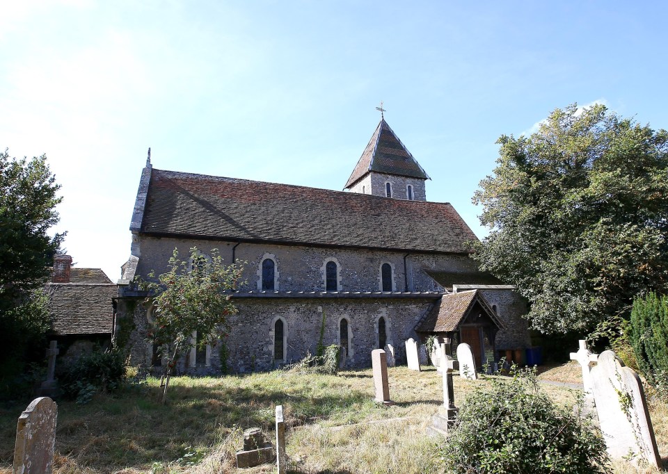  The church is where he married and tragically buried their mum