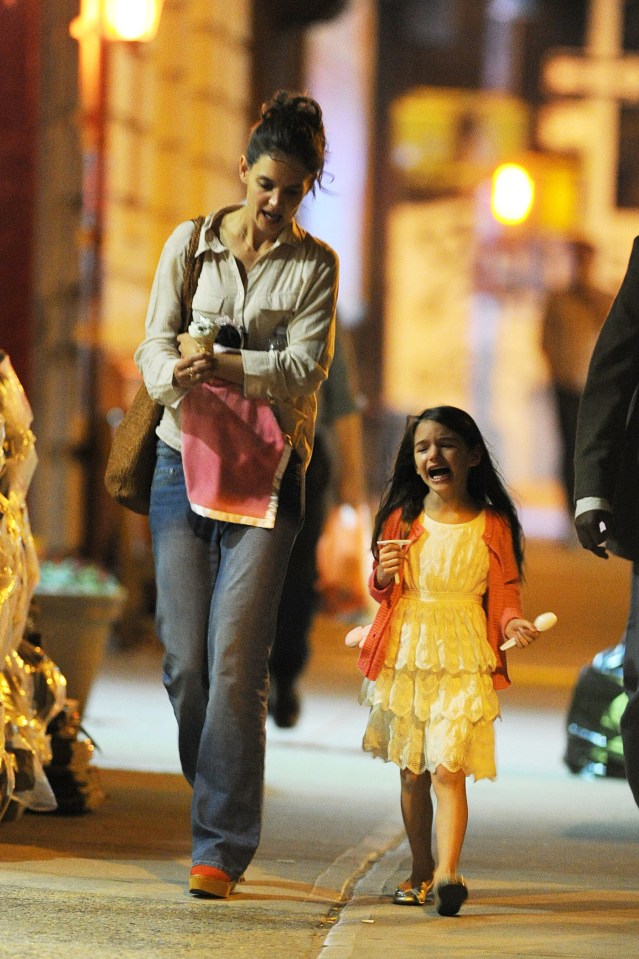 EXCLUSIVE: Suri Cruise cries for more ice cream