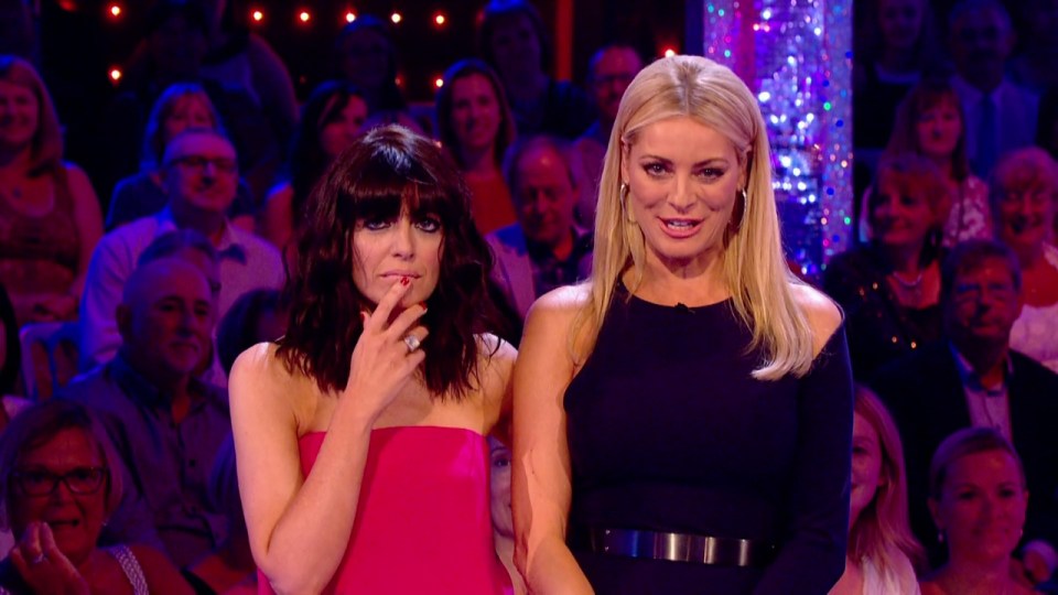  'I love her' ... with Stricltly co-host Tess Daly