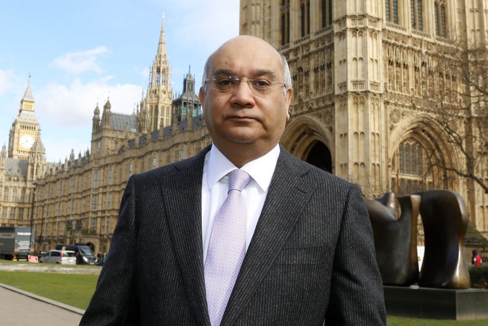  Keith Vaz is at the centre of allegations of him paying for sex