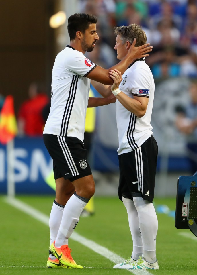  Sami Khedira and Bastian Schweinsteiger won the 2010 World Cup together with Germany