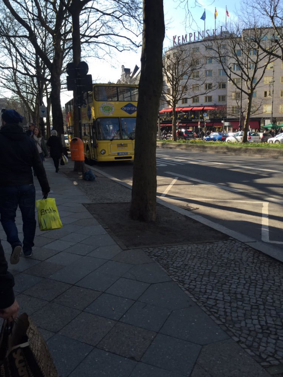  In March she travelled to Berlin to see England play